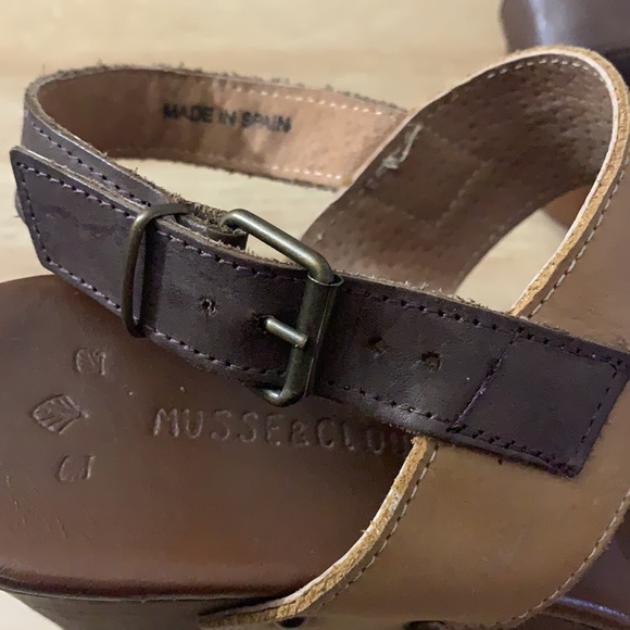 3/$88! Musse & Cloud sandals, 39 Spain - Picture 5 of 6